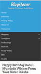 Mobile Screenshot of bloghover.com