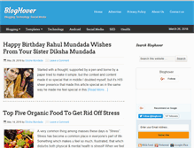 Tablet Screenshot of bloghover.com